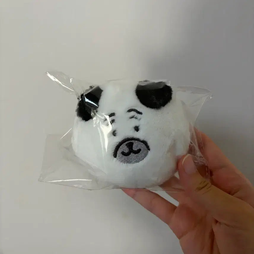 [BUNJANG] Nagano Market Kuji Pug Face Mascot Plush Keychain / 나가노마켓 쿠지 E상 퍼그 페이스 마스코트 (얼굴 인형 키링)