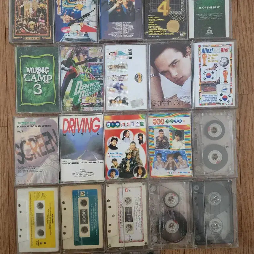 [BUNJANG] Cassette Tapes Bundle Set (46 pcs) / 카세트테이프 46개 일괄 판매.