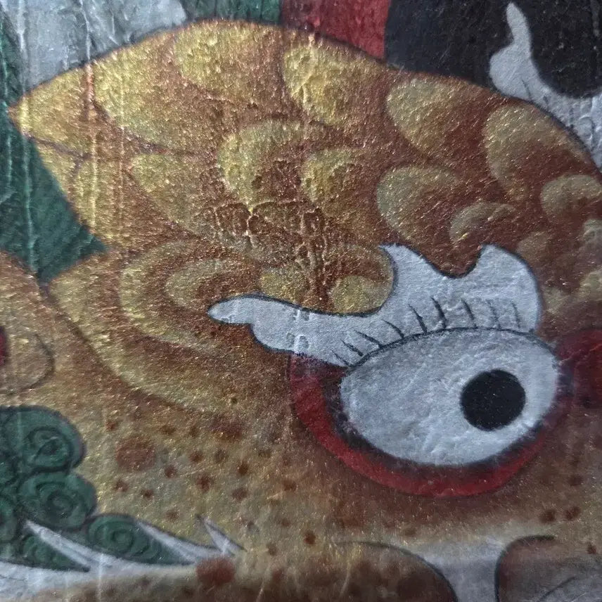 [BUNJANG] Ascending Yellow Dragon Painting / 승천하는  황룡 그림