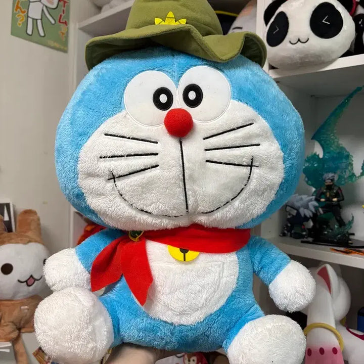[BUNJANG] Doraemon 50th Anniversary Large Mascot Plush / 일본 고전 50주년 도라에몽 정품 대형 초대형 인형 마스코트