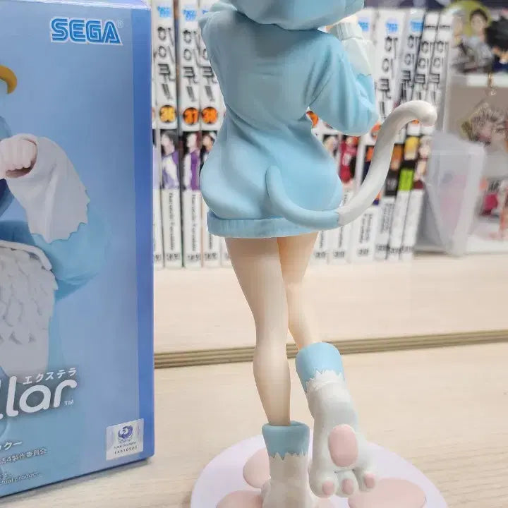 [BUNJANG] Sega Re:Zero Rem Cat Hoodie Figure / 세가 렘 고양이 후드티 피규어