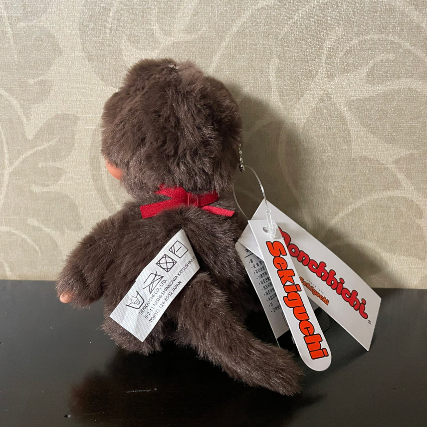 [BUNJANG] Monchhichi SS Boy Keychain Brown / [정품] 몬치치 SS 보이 키 체인 브라운