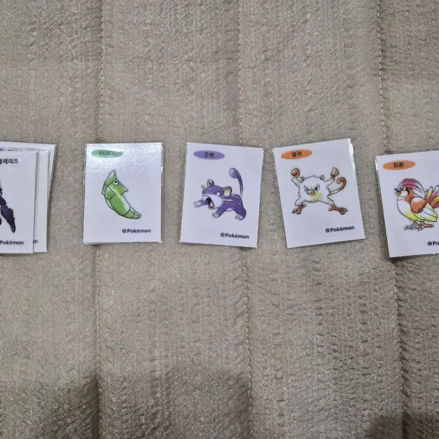 [BUNJANG] Pokemon Sticker Collection / 포켓몬 띠부씰 판매 합니다