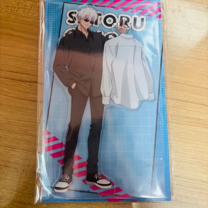 [BUNJANG] Jujutsu Kaisen Satoru Gojo Ensky Shopping Theme Acrylic Stand / 주술회전 고죠 사토루 엔스카이 쇼핑테마 아크릴 스탠드 판매