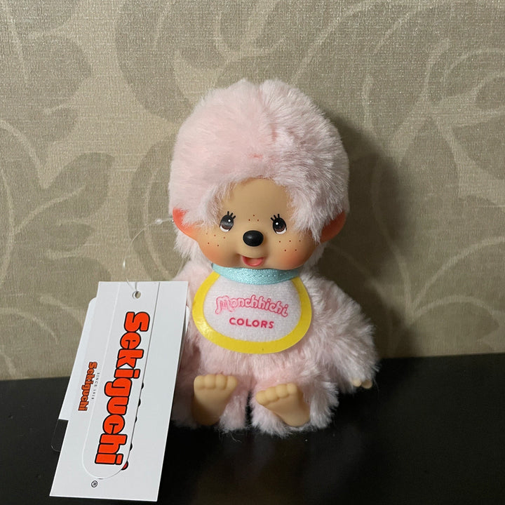 [BUNJANG] Authentic Color Monchhichi Pink Keychain / [정품] 컬러 몬치치_핑크