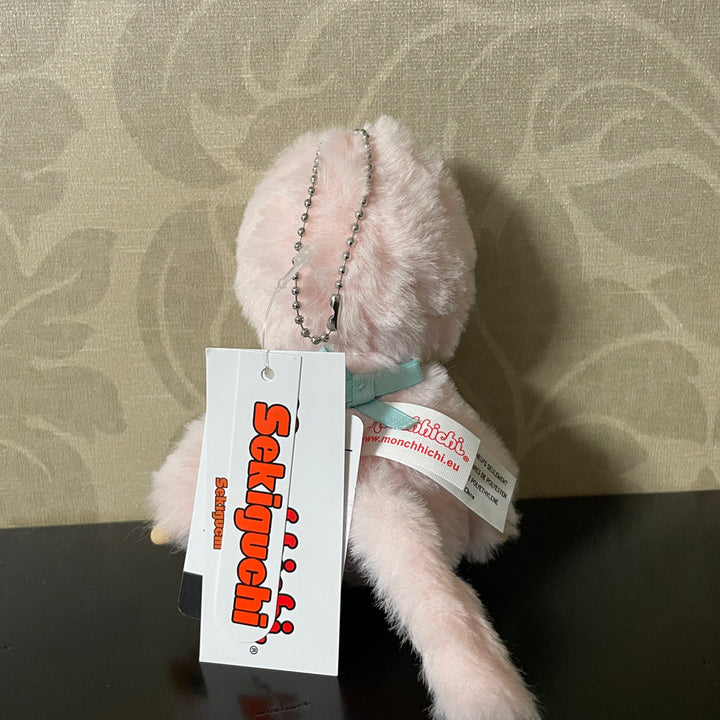 [BUNJANG] Authentic Color Monchhichi Pink Keychain / [정품] 컬러 몬치치_핑크