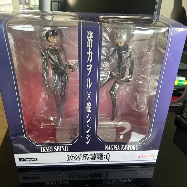 [BUNJANG] Evangelion Rei Ayanami &amp; Shinji Ikari Figure / 에반게리온 3.0 카오루 신지 피규어