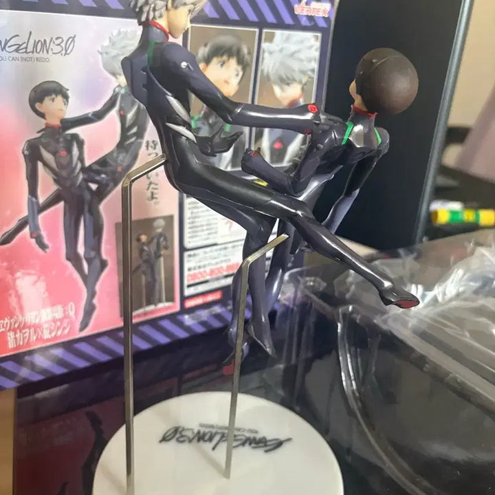 [BUNJANG] Evangelion Rei Ayanami &amp; Shinji Ikari Figure / 에반게리온 3.0 카오루 신지 피규어