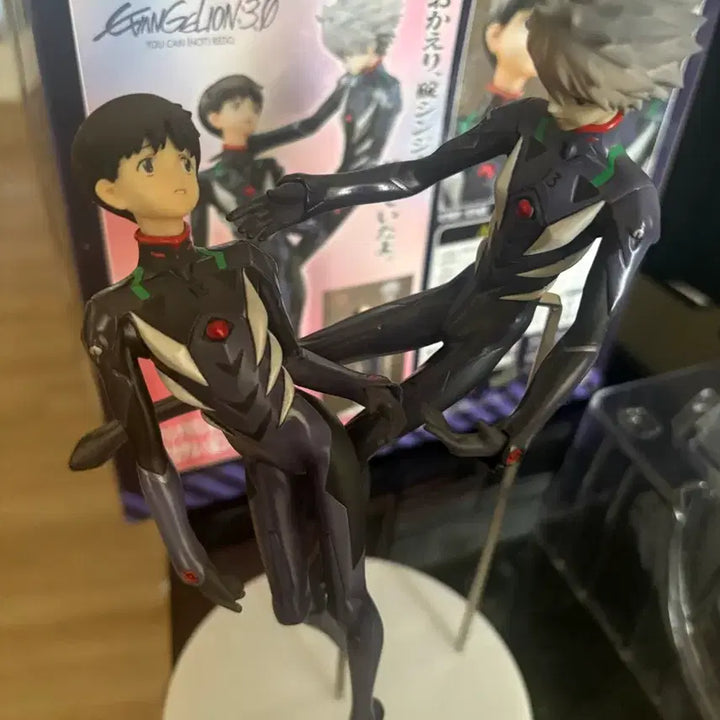 [BUNJANG] Evangelion Rei Ayanami &amp; Shinji Ikari Figure / 에반게리온 3.0 카오루 신지 피규어