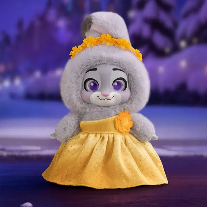 [BUNJANG] Toptoy Disney Zootopia Judy Hopps &amp; Chief Bogo Plush Keychains Set (Sealed) / [미개봉] 탑토이 디즈니 주토피아 봉제인형 키링 주디 클로하우저 2개 세트 일괄