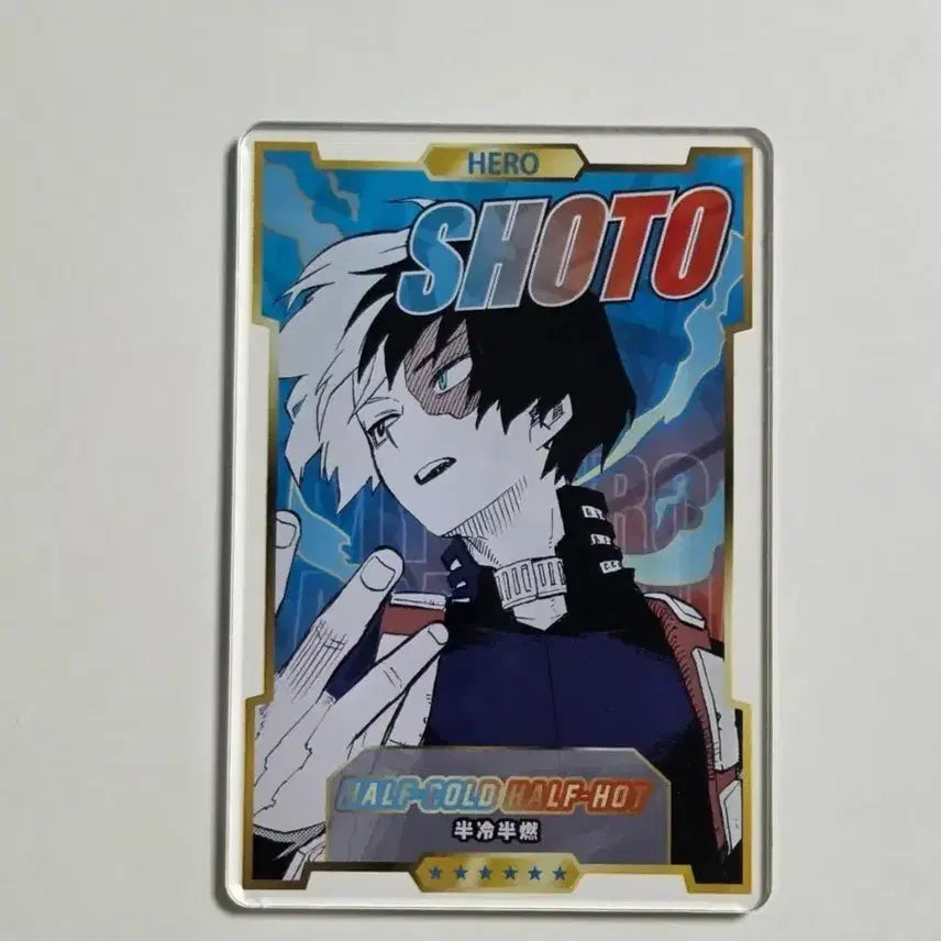[BUNJANG] My Hero Academia Status Card Series 2 Todoroki Shoto / 히로아카 스테이더스 카드 2탄 토도로키 쇼토