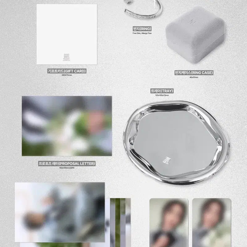 [BUNJANG] ATEEZ Seonghwa 2025 Birthday Kit Ring Set / 에이티즈 성화 생일 md 엠디 seonghwa 2025 birthday kit 반지 ring 세트