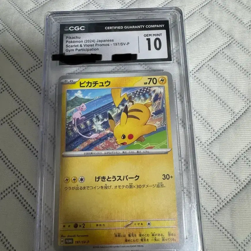[BUNJANG] Pokemon Card Scarlet &amp; Violet 2024 Promo CGC 10 Japanese / 포켓몬카드 일판 스칼렛 바이올렛 2024 프로모 CGC 10 판매