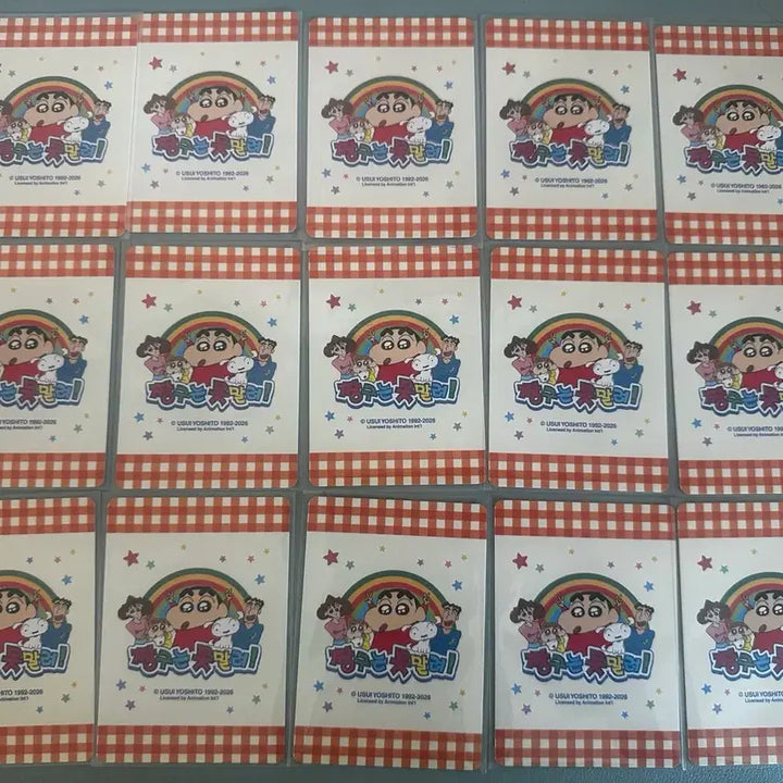 [BUNJANG] Crayon Shin-chan Collection Cards Bundle Set / 짱구 컬렉션 카드 일괄