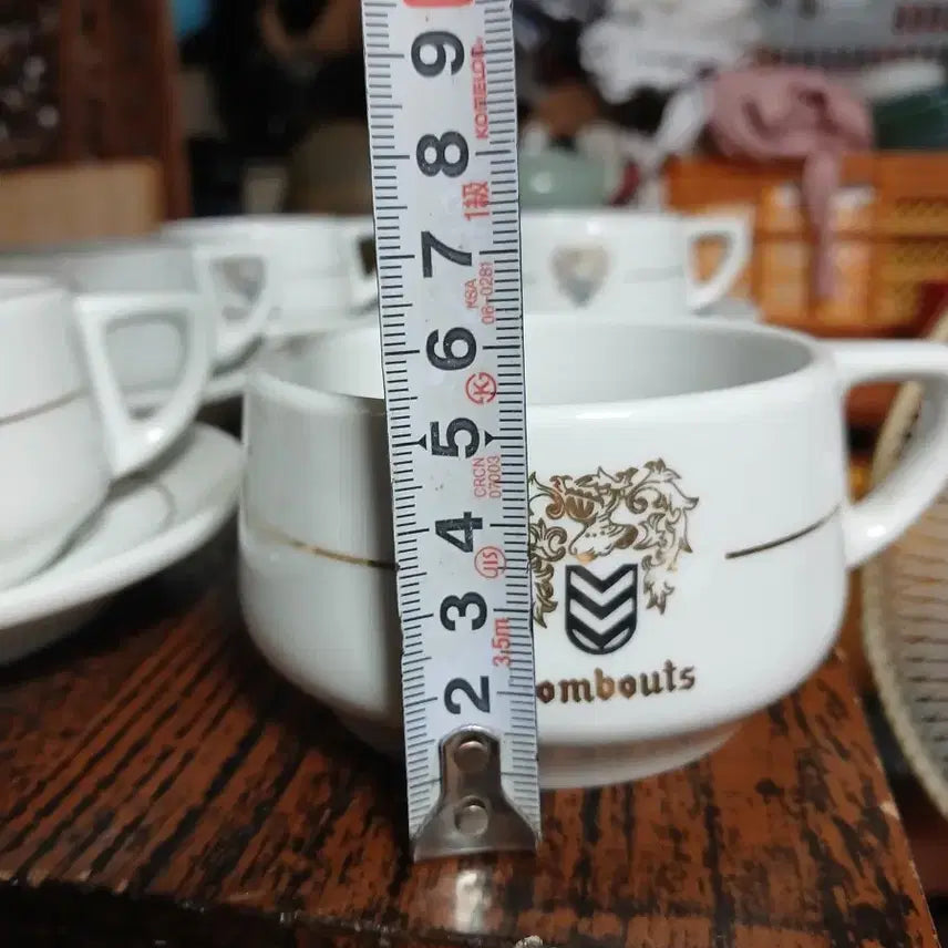 [BUNJANG] Vintage Rombouts Coffee Cup Set (5 pieces) / 빈티지Rombouts 커피잔 5세트