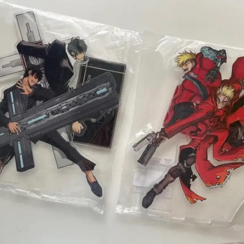 [BUNJANG] Trigun Exhibition Big Acrylic Stand Set / 트라이건 전시회 빅아크릴 세트