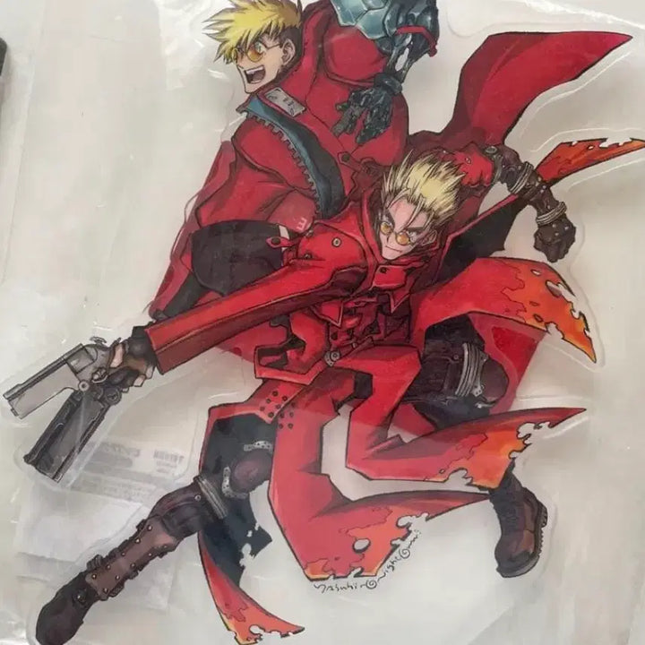 [BUNJANG] Trigun Exhibition Big Acrylic Stand Set / 트라이건 전시회 빅아크릴 세트