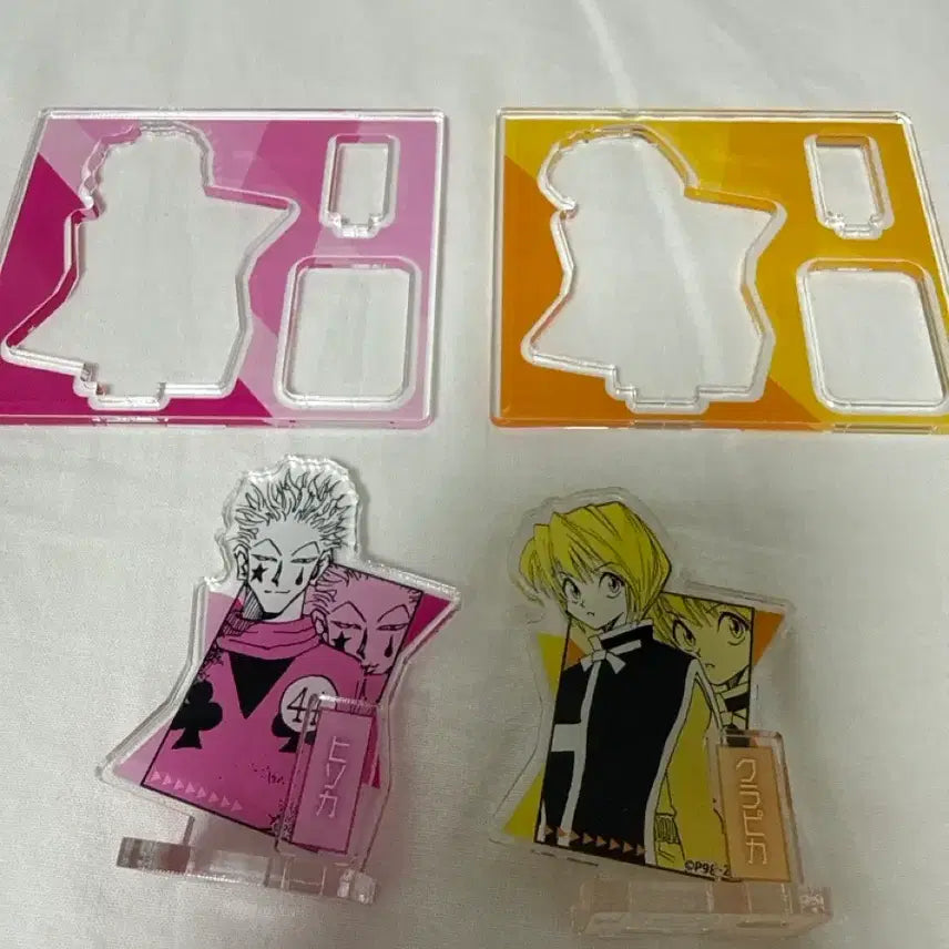 [BUNJANG] Hunter x Hunter Jump Shop Killua, Hisoka, &amp; Chrollo Acrylic Stand Set / 헌터x헌터 점프샵 키르아, 히소카, 크라피카 아크릴 스탠드 세트