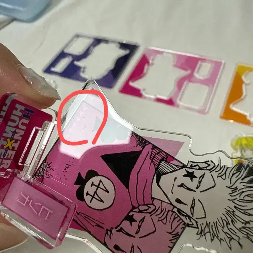 [BUNJANG] Hunter x Hunter Jump Shop Killua, Hisoka, &amp; Chrollo Acrylic Stand Set / 헌터x헌터 점프샵 키르아, 히소카, 크라피카 아크릴 스탠드 세트