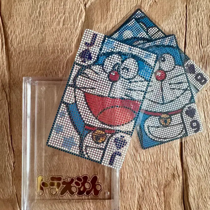 [BUNJANG] Doraemon Transparent Poker Cards / 도라에몽 투명 포커카드