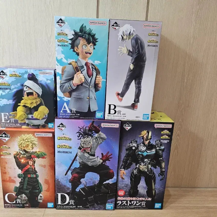 [BUNJANG] My Hero Academia "Bundle Set" Figures / 나의 히어로 아카데미아 피규어 일괄