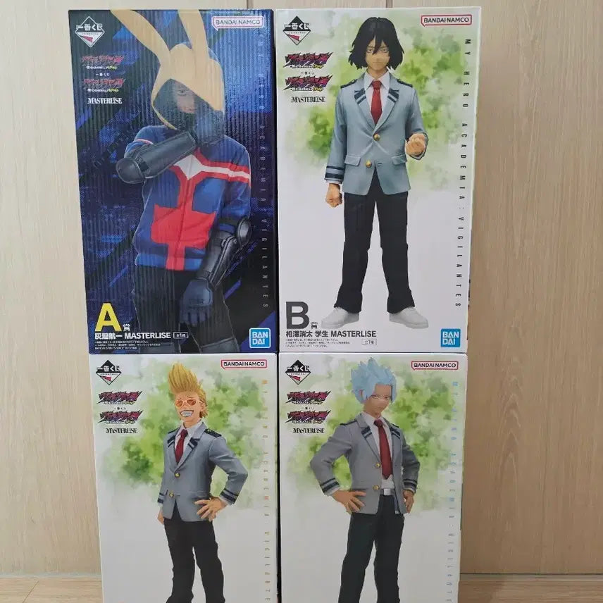 [BUNJANG] My Hero Academia Master Stars Piece Figures Set (A, B, C, D) / 나의 히어로 아카데미아 피규어 마스터라이즈 (A, B, C, D 세트)