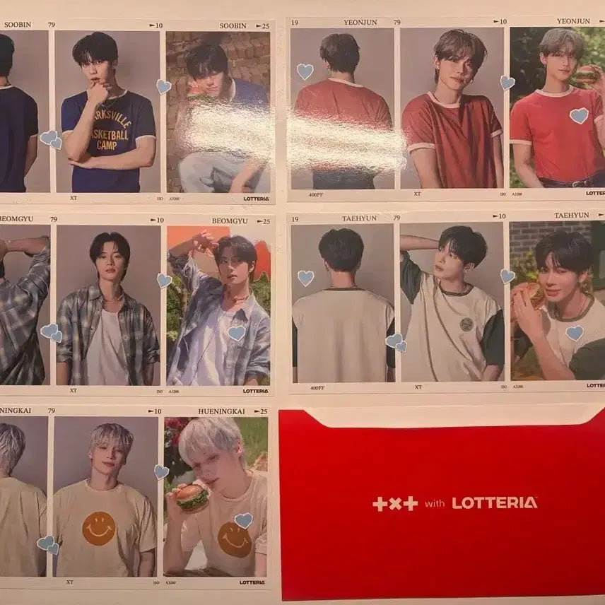 [BUNJANG] TXT Mini Poster (Limited Edition) / 롯데리아 투바투 미니 포스터(한정)