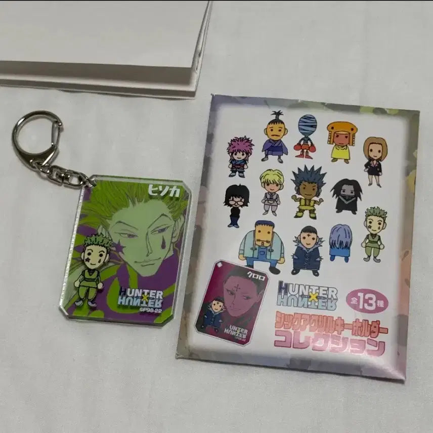 [BUNJANG] Hunter x Hunter Hisoka Original Art Acrylic Keyring / (택포2.2) 헌터헌터 헌헌 히소카 원화 아크릴 키링