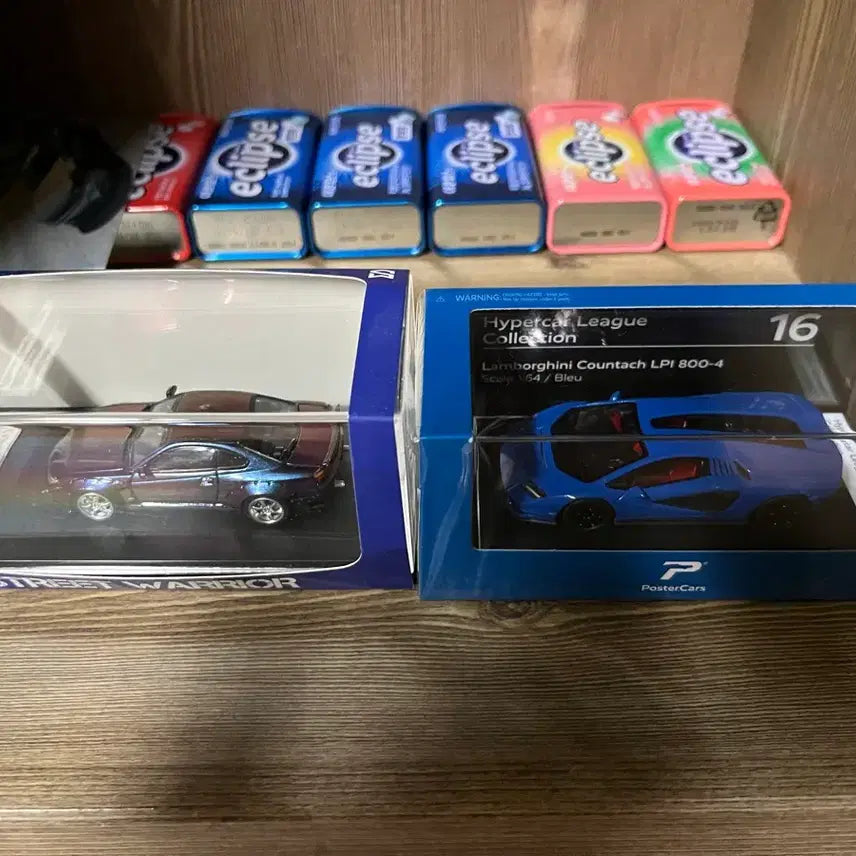 [BUNJANG] Street Weapon Silvia S15 &amp; Lamborghini Countach Diecast Set / street weapon 실비아s15,포스터카 람보르기니 쿤타치 다이케스트