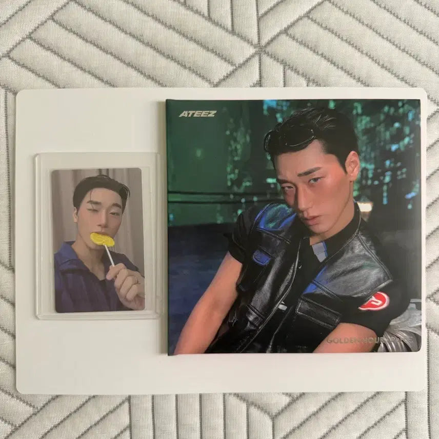 [BUNJANG] ATEEZ San Mystery Squishy Photocard + Digipack / 산 포카 티니 미스테리 스퀴시 + 산 디지팩