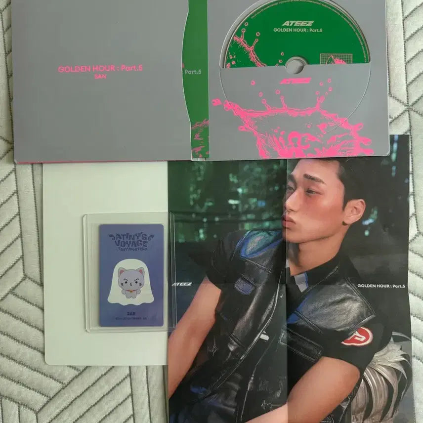 [BUNJANG] ATEEZ San Mystery Squishy Photocard + Digipack / 산 포카 티니 미스테리 스퀴시 + 산 디지팩
