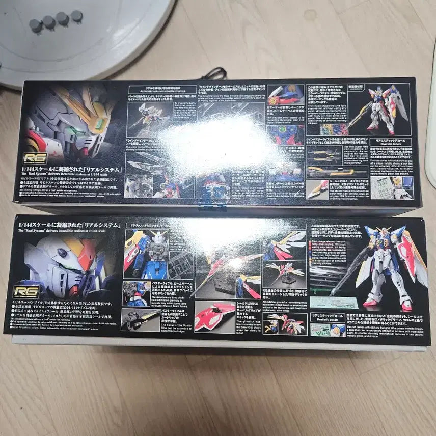 [BUNJANG] RG Wing Gundam Zero &amp; Wing Gundam Model Kit Bundle / RG 윙 건담 제로 + 윙 건담 일괄판매 택포