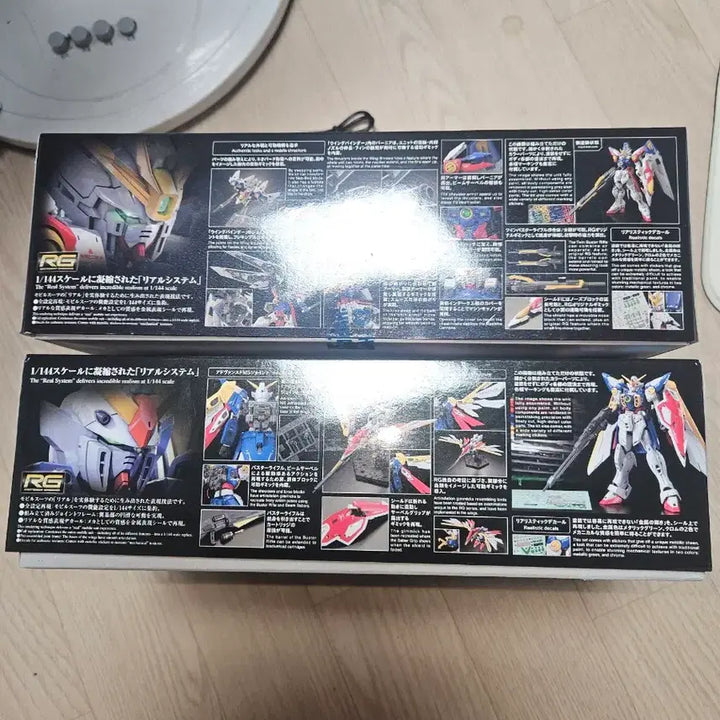 [BUNJANG] RG Wing Gundam Zero &amp; Wing Gundam Model Kit Bundle / RG 윙 건담 제로 + 윙 건담 일괄판매 택포
