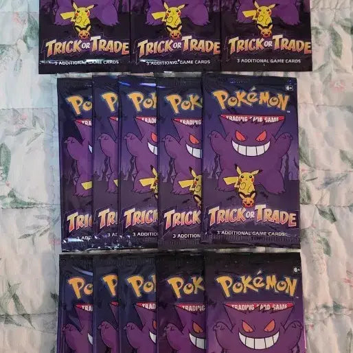 [BUNJANG] Pokemon Halloween Card Pack (13 Packs) / 포켓몬 할로윈 카드 팩 13개