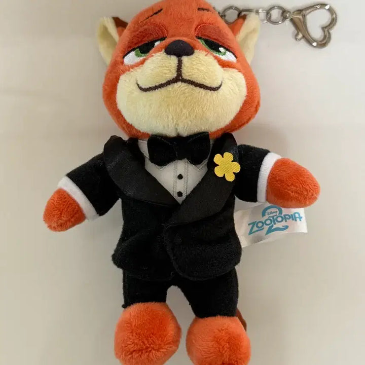 [BUNJANG] CGV Zootopia Nick Wilde Plush Keychain / cgv 주토피아 닉 인형 키링