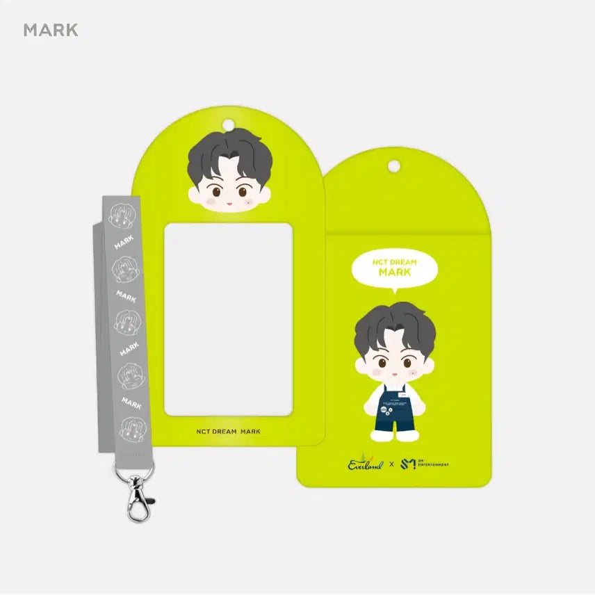 [BUNJANG] NCT DREAM Mark Card Holder with Lanyard / 엔시티 드림 에버랜드 마크 카드홀더