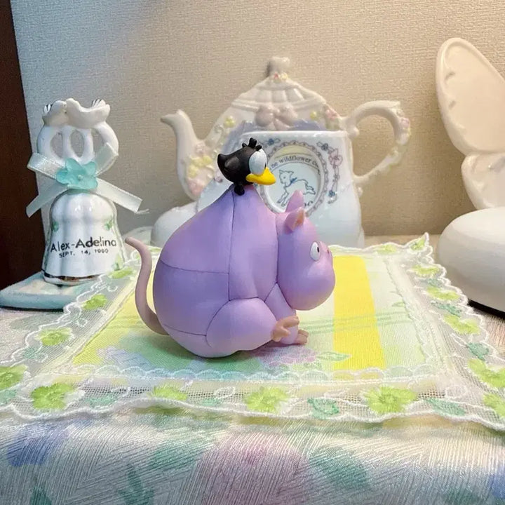 [BUNJANG] Spirited Away Bow and Ubaid KoomKoom Puzzle Figure / 센과치히로의 행방불명 보우 유버드 쿰쿰퍼즐 피규어