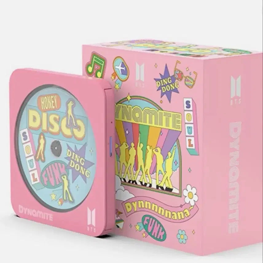 [BUNJANG] BTS Portable External CD-ROM Player (Dynamite Concept) - Sealed / BTS 방탄소년단 CD DVD 휴대용 외장 CD롬 미개봉 새것