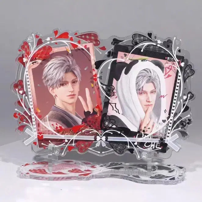 [BUNJANG] Heart Frame Photocard Acrylic Stand / 하트 프레임 포카 포토카드 아크릴 스탠드
