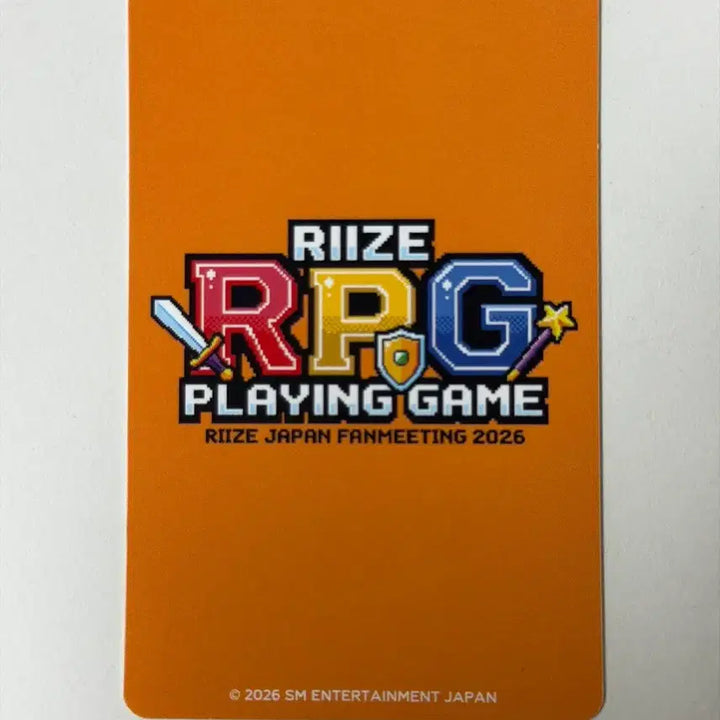 [BUNJANG] RIIZE Japan Fanmeeting RPG Random Photocard Sohee / 라이즈 일본 팬미팅 RIIZE RPG 랜덤트레카 소희