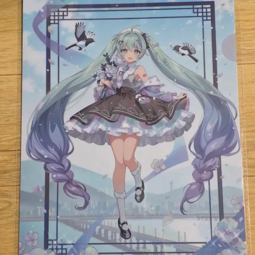 [BUNJANG] Hatsune Miku 2025 Expo Seoul Limited Clear File / 하츠네 미쿠 2025 엑스포 서울 클리어 파일