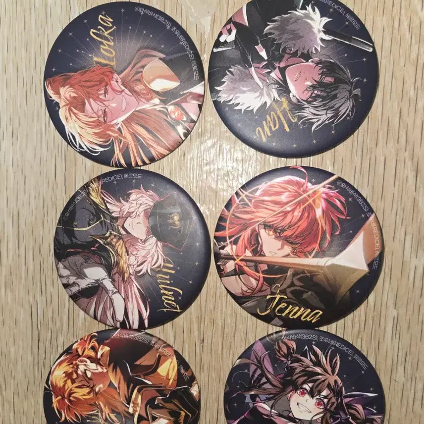 [BUNJANG] Pick Me Up AGF Limited Edition Complete Set Tin Badges / (급처)픽미업 AGF 한정판 캔뱃지 전종