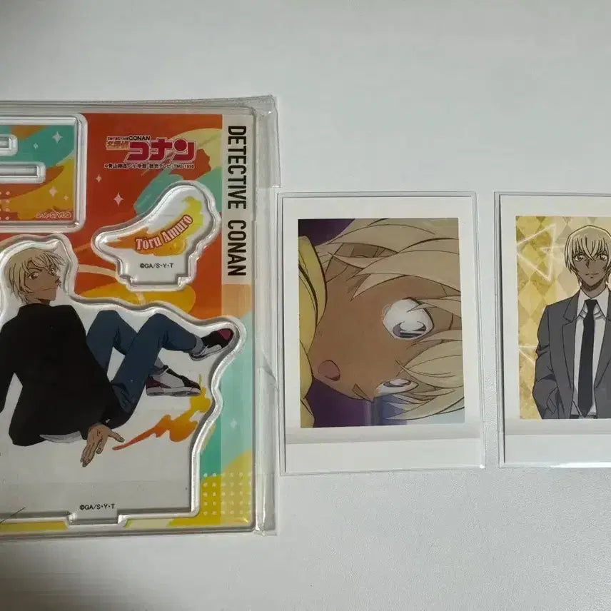 [BUNJANG] Detective Conan Amuro Tooru Acrylic Stand Pascha Bundle Set (Sealed) / 명탐정 코난 아무로 후루야 아크릴 스탠드 파샤 일괄 미개봉품