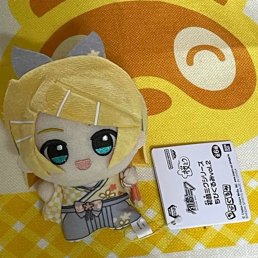[BUNJANG] Kagamine Rin Japanese Style Plush / 카가미네 린 와풍 누이