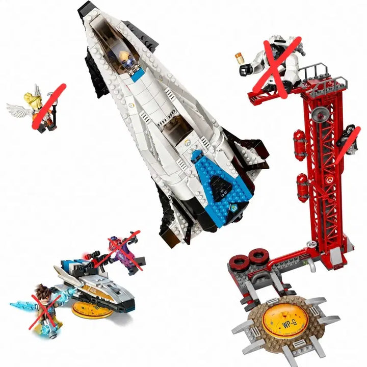 [BUNJANG] LEGO Overwatch Gibraltar Rocket (Spaceship) Bulk 75970+75975 / (새제품) 레고 오버워치 지브롤터 로켓(우주선) 벌크 75970+75975