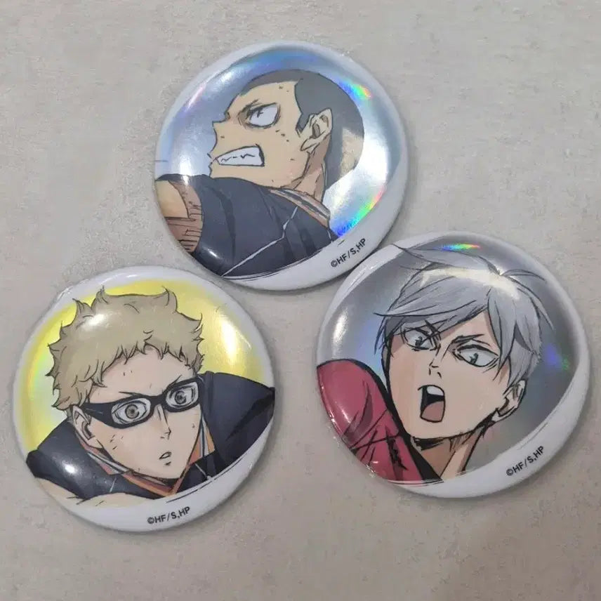 [BUNJANG] Haikyuu!! Daiso Can Badge Bundle Set / 하이큐 다이소 캔뱃지 일괄 판매