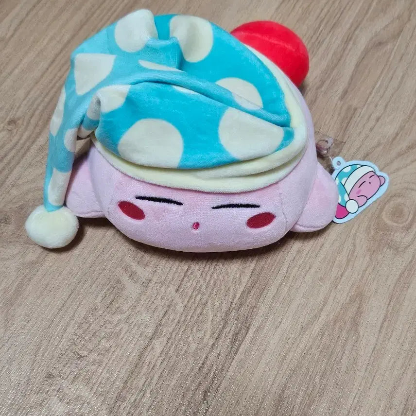 [BUNJANG] Kirby Sleeping Kirby Plush Doll / 별의 커비 잠자는 커비 인형