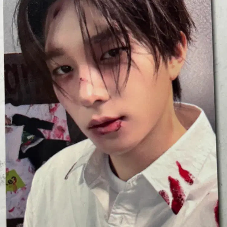 [BUNJANG] P1Harmony Theo Bandana Photocard Lucky Draw / 피원하모니 팬콘 테오 반다나 특전 포카