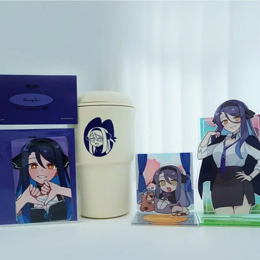 [BUNJANG] Pixel Store Kangji 4-Piece Goods Set / 픽셀스토어 강지 굿즈 4종 세트