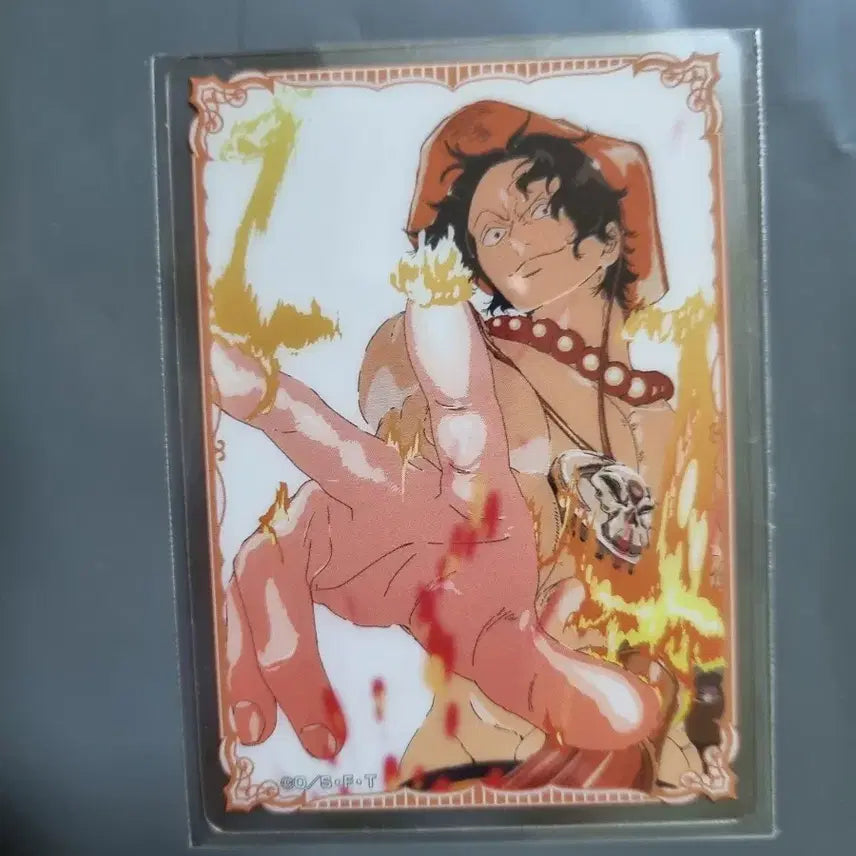 [BUNJANG] One Piece Mugiwara Store Clear Card Ace / 원피스 무기와라 스토어 클리어 카드 에이스[판매,교환]